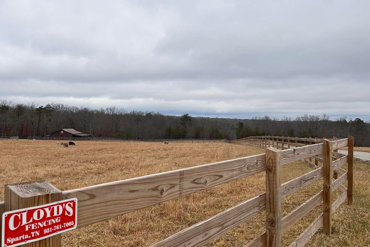 Wood Agricultural Fence by Cloyd's Fencing, Sparta, TN