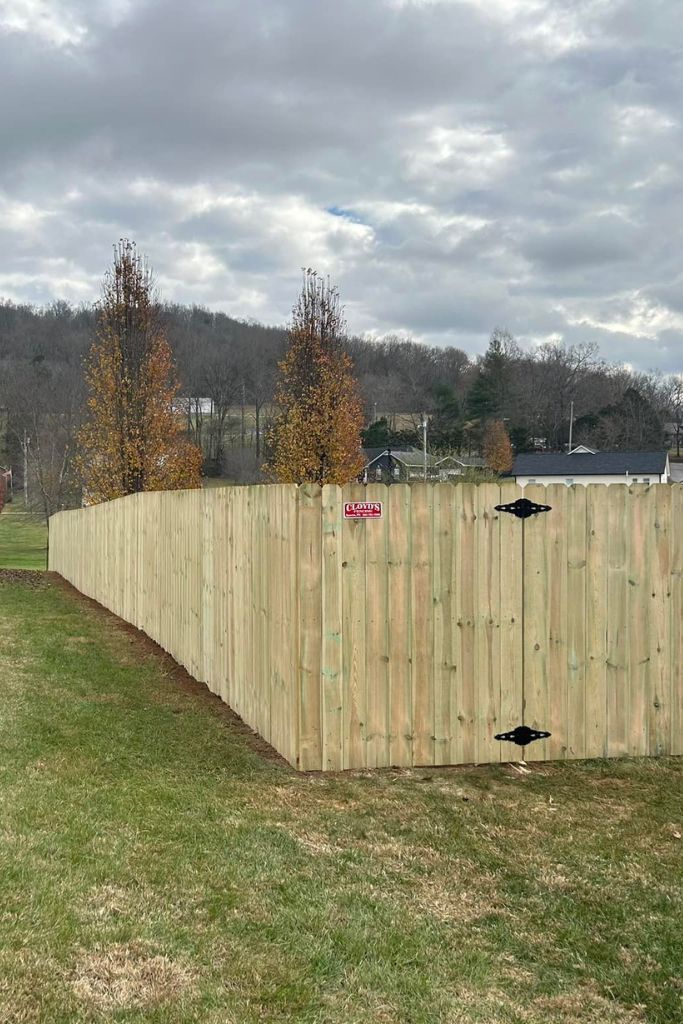Wood Privacy Fence in Cookeville, TN by Cloyd's Fencing