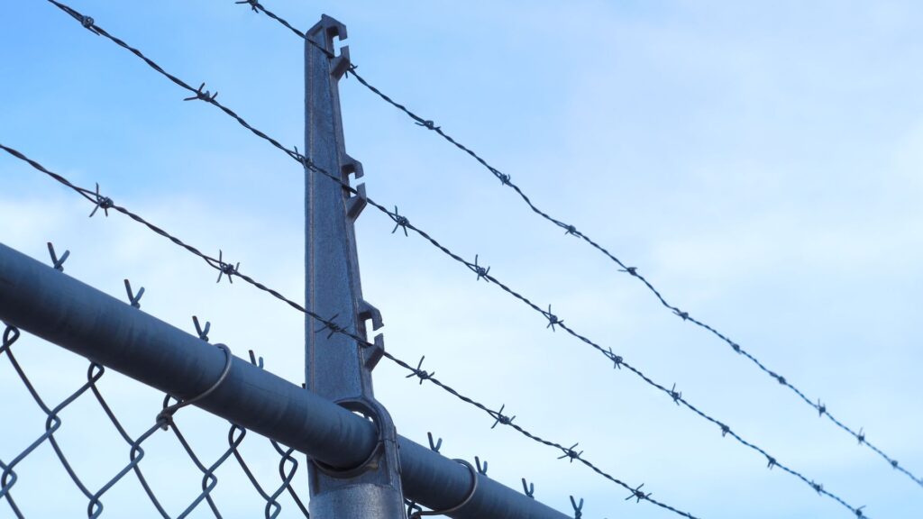 commercial industrial fence