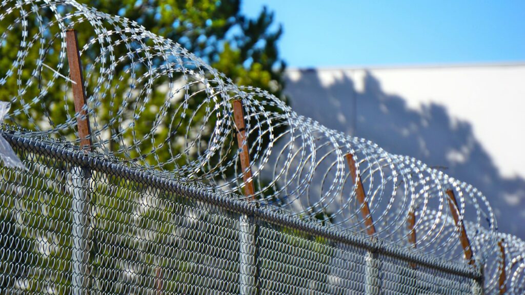commercial security fence